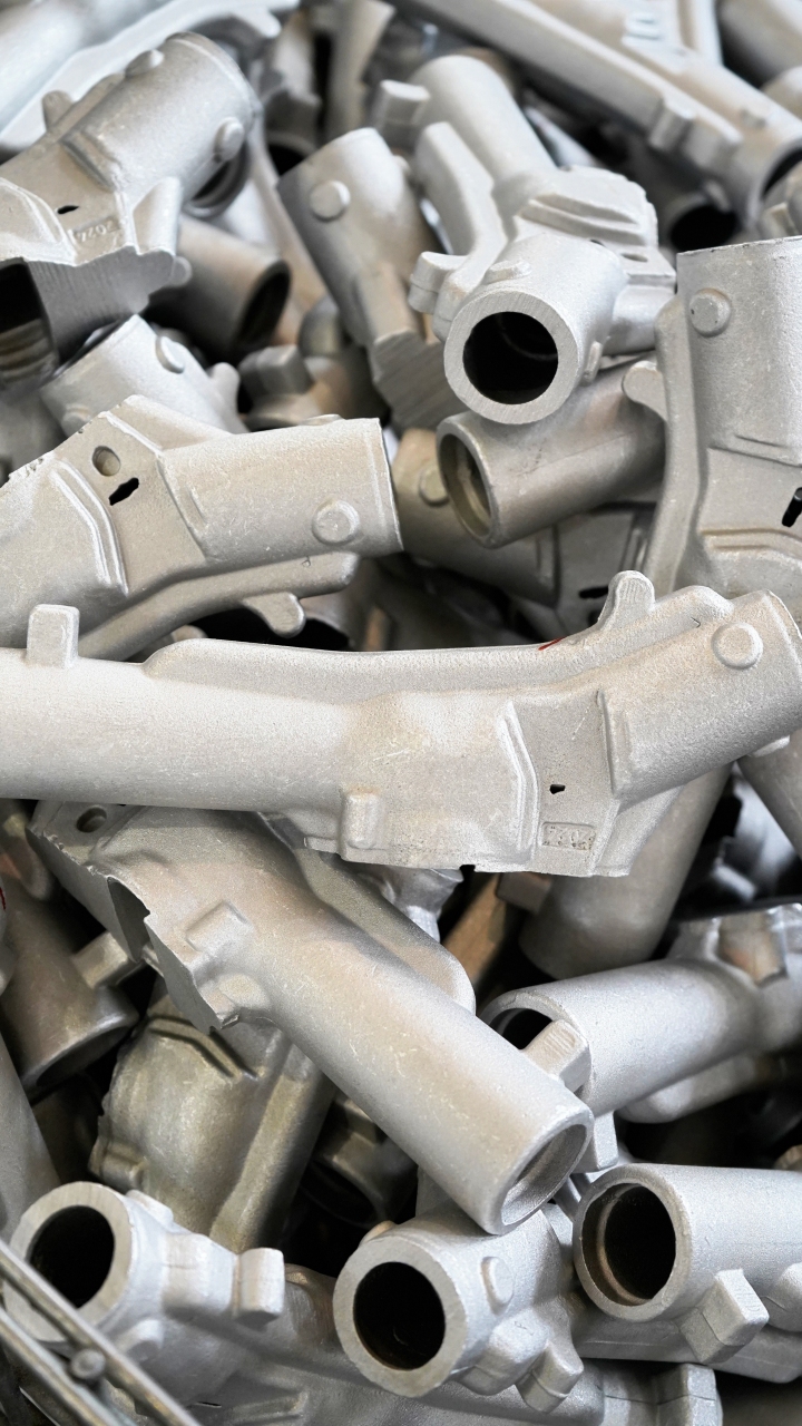 铸造设备加工现场