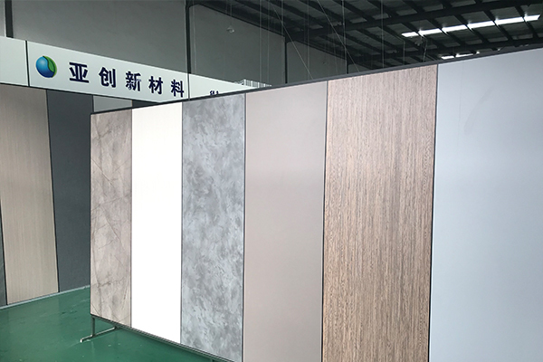 金属覆膜板实际应用