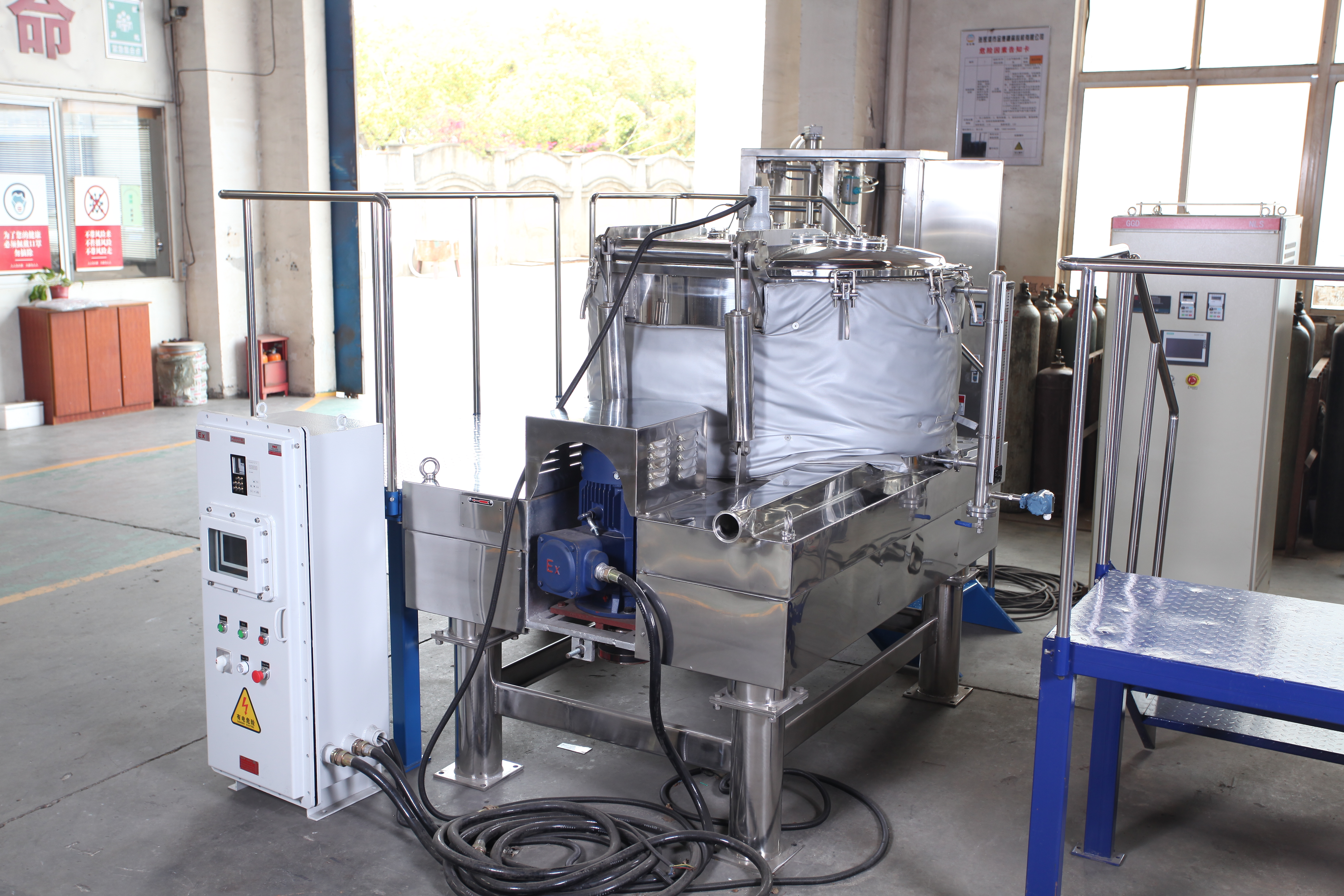 离心机核心部件展示