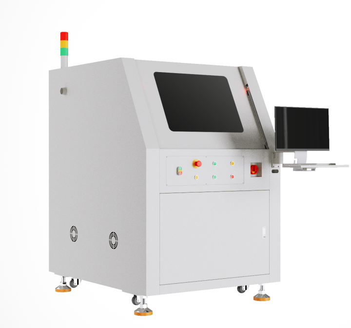 激光分板机工作示意图