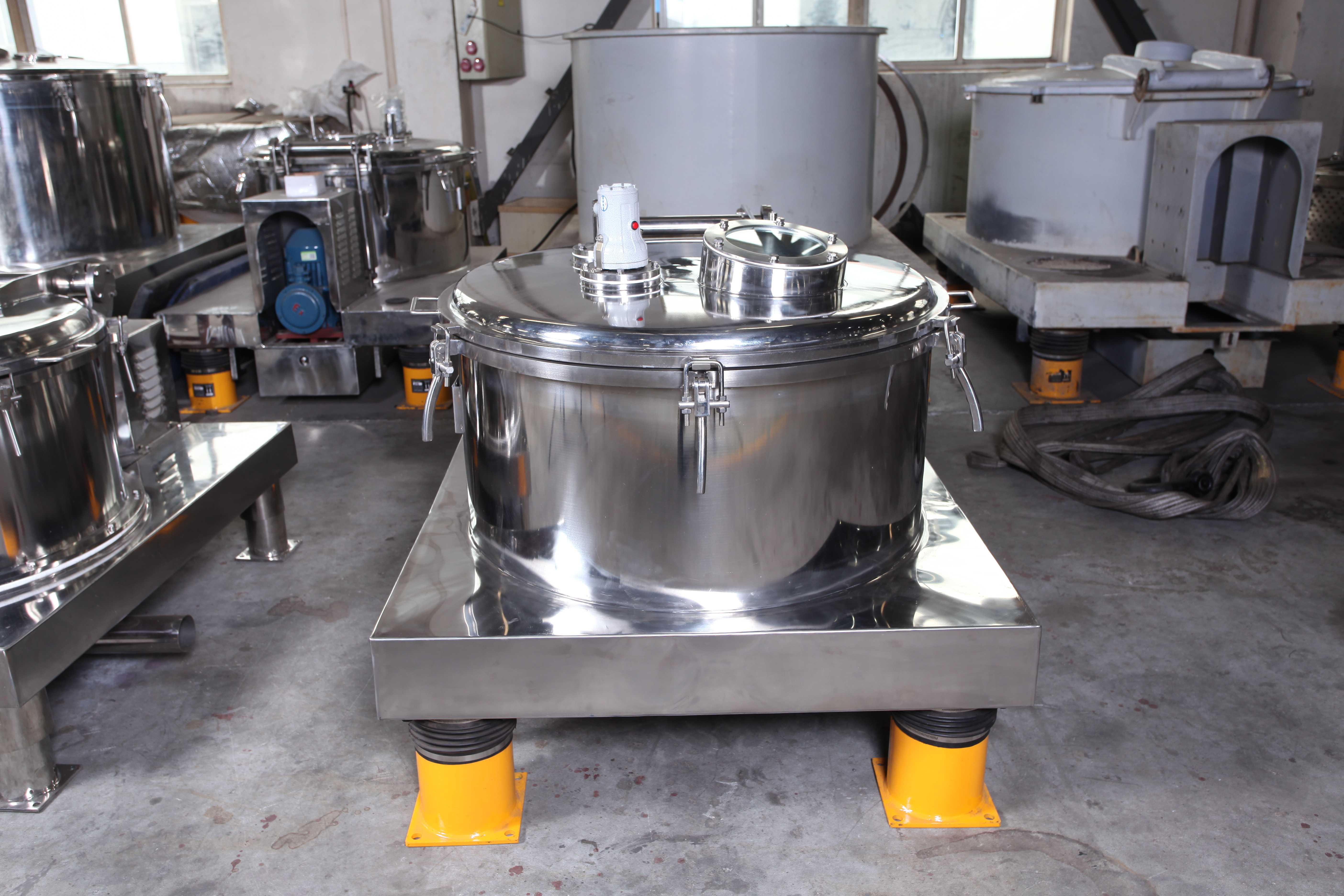 离心机工作场景