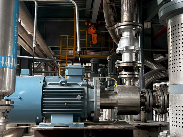 酶法水洗混合器工作场景