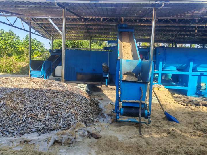 生物质炭化炉工作示意图