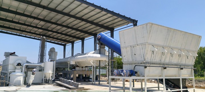 成品生物质炭展示