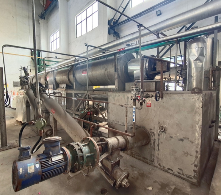 生物质炭化炉工作现场