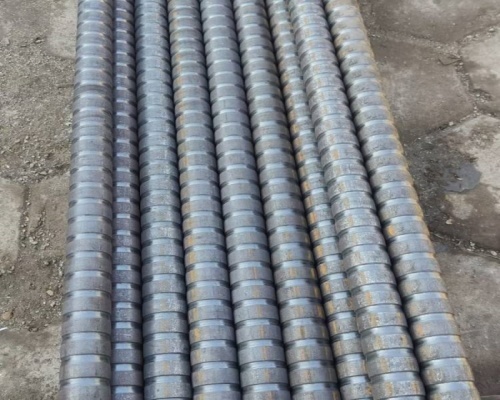 大口径厚壁无缝钢管成品展示