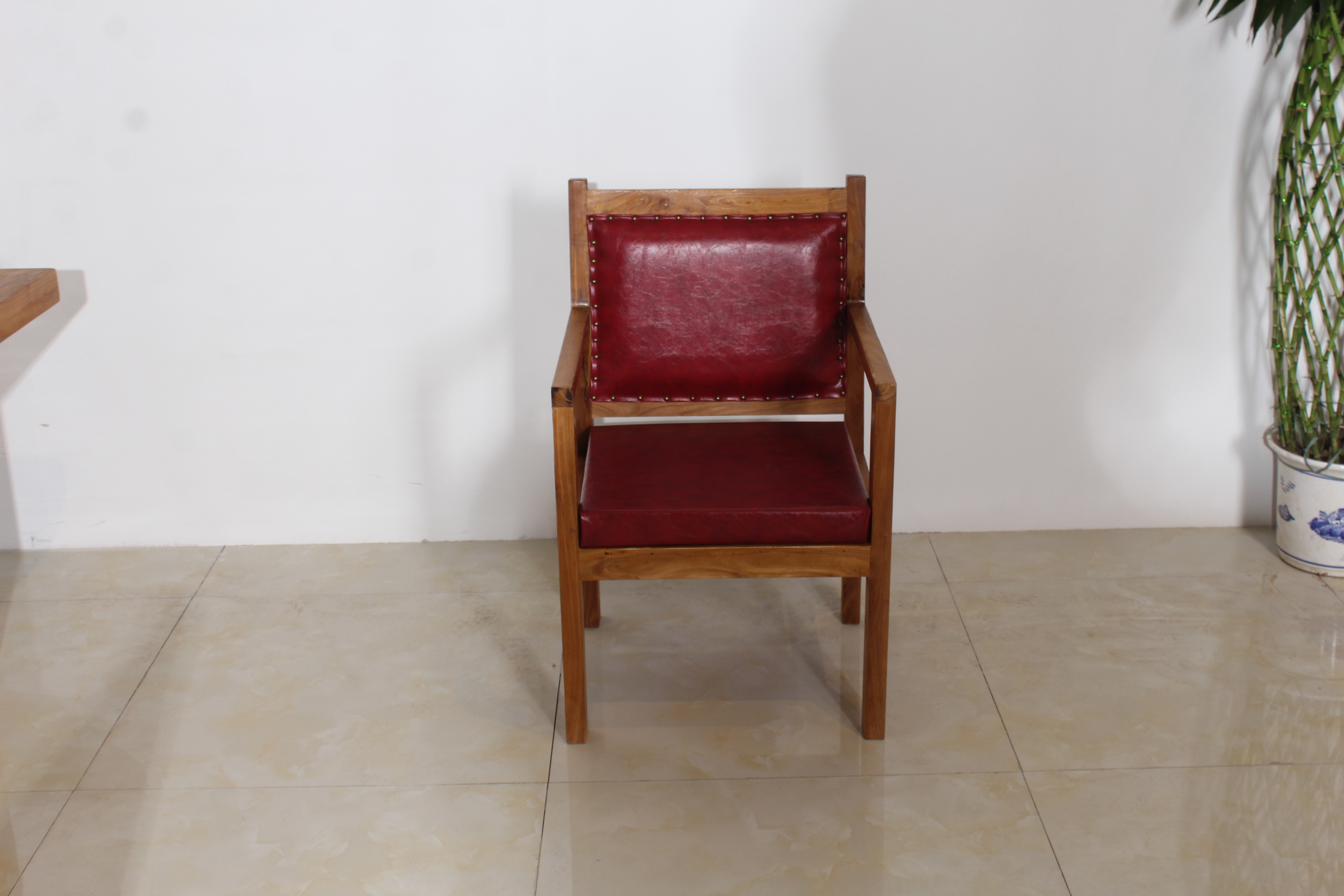 老榆木咖啡椅整体展示