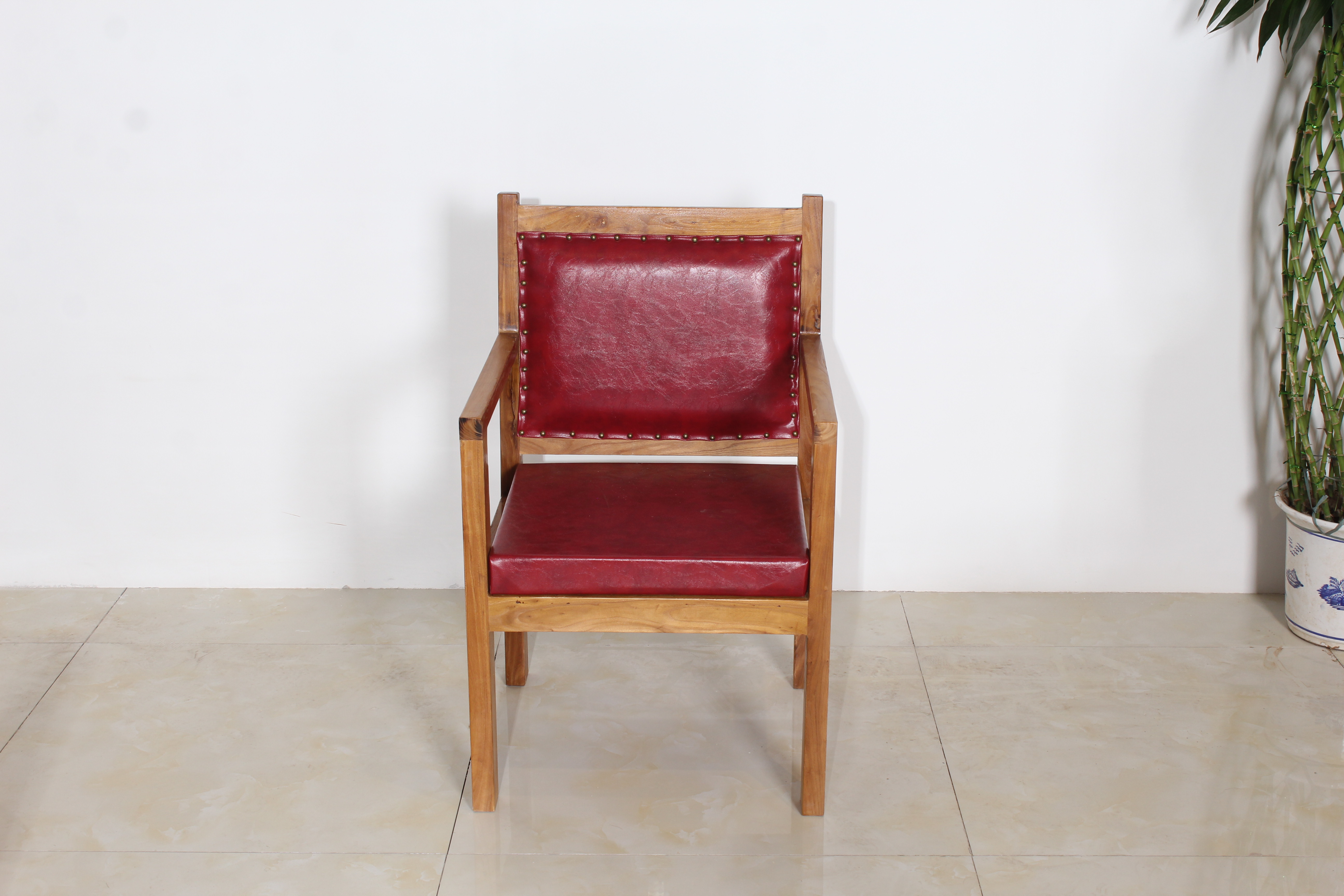 老榆木咖啡椅美观展示