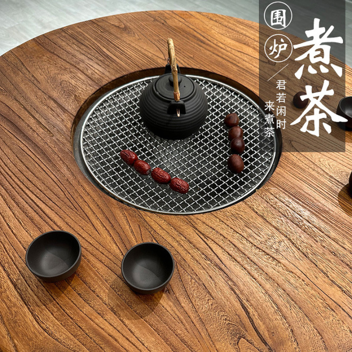 老榆木材质特写