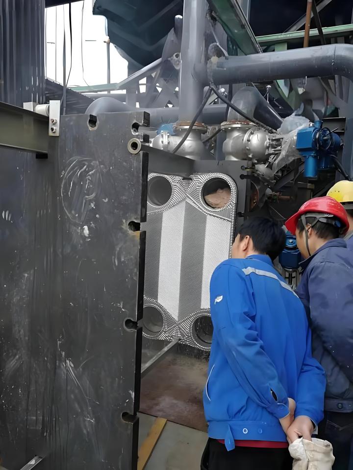 板式换热器维修技术分析图
