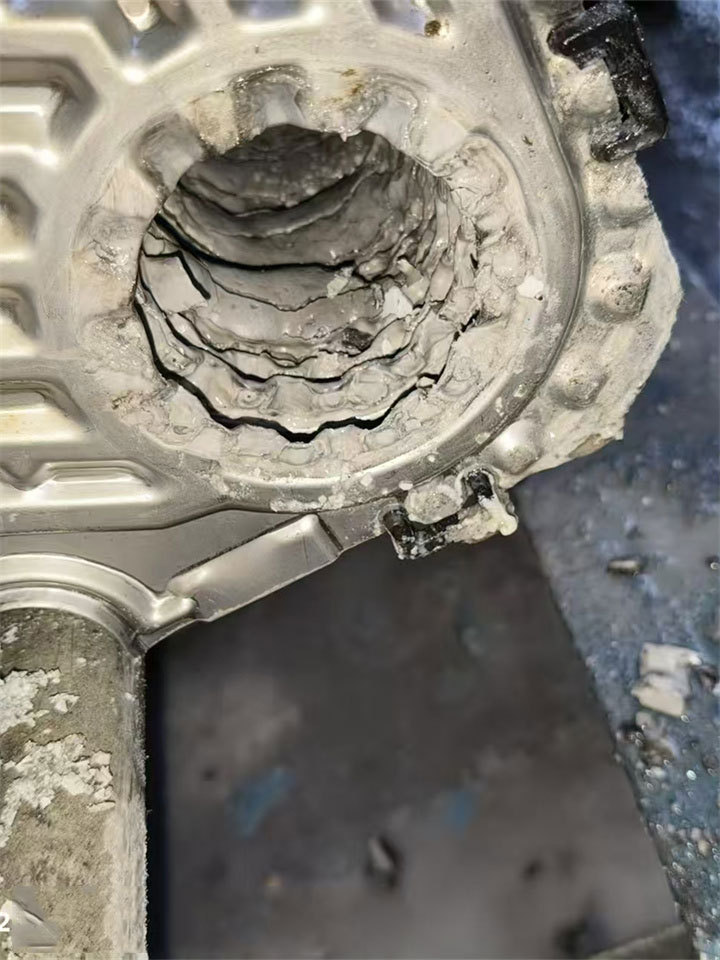 板式换热器清洗效果对比