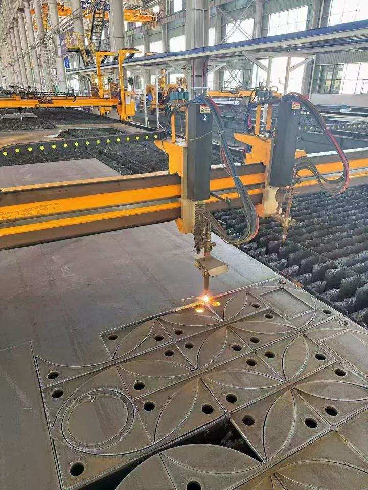 钢板切割样品展示