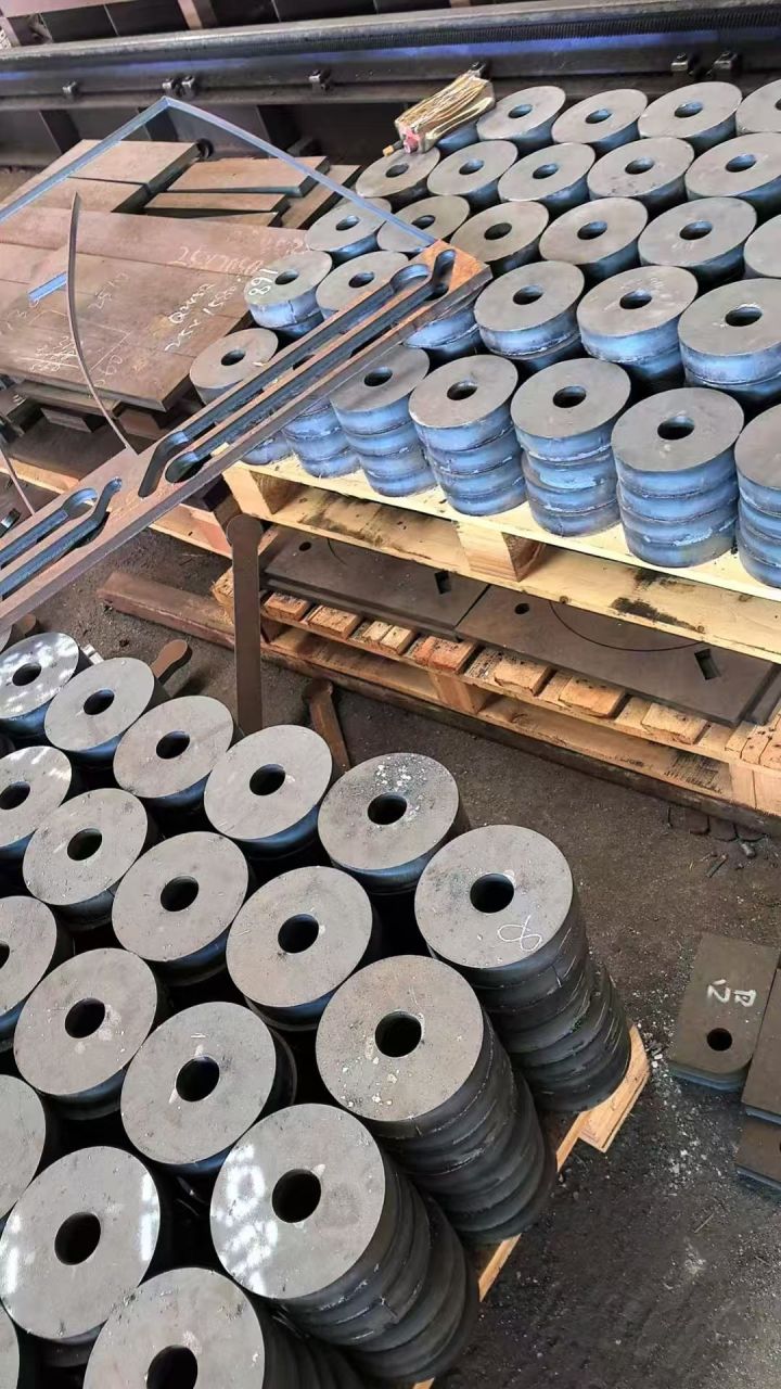 钢板切割样品展示