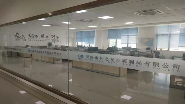 容器板钢板切割加工现场