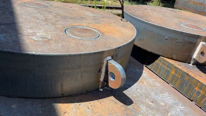 精密切割作业现场