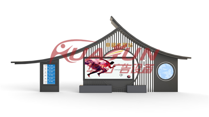 智能候车亭生产车间实景