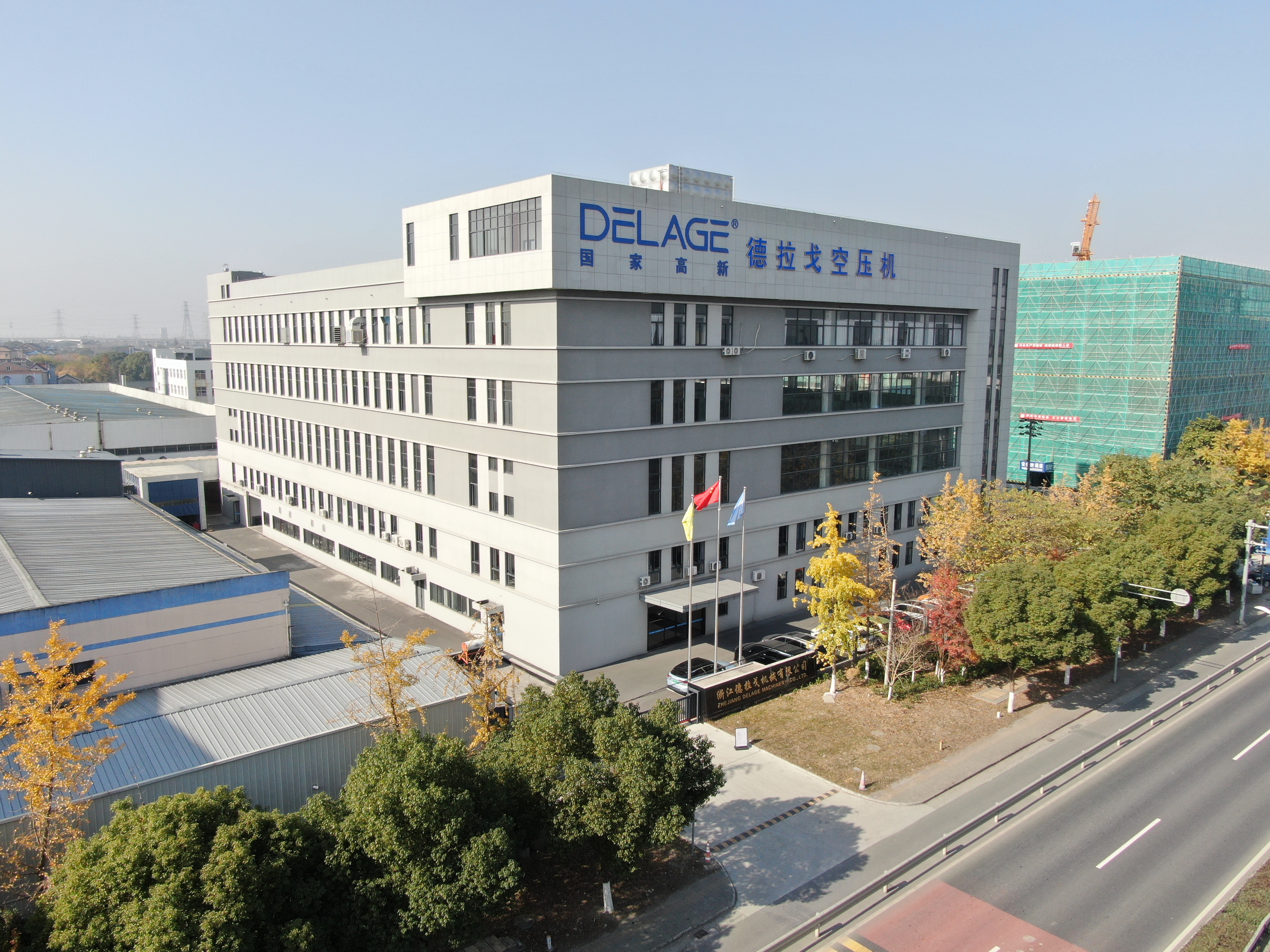 高压空压机生产车间