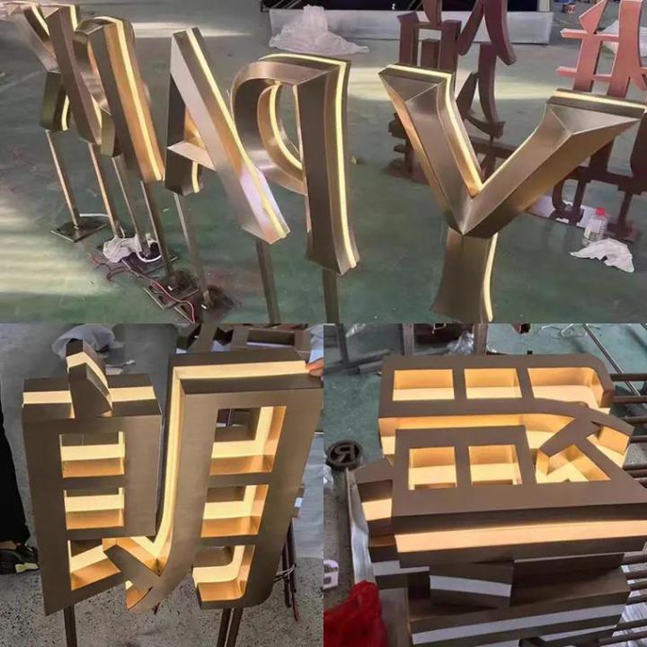 现代化交通指示牌生产车间