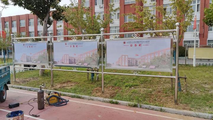 不锈钢发光字成品展示