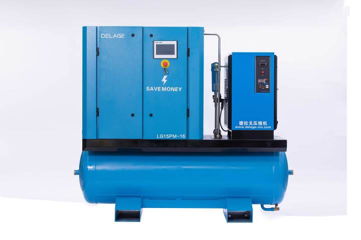 德拉戈空压机生产车间