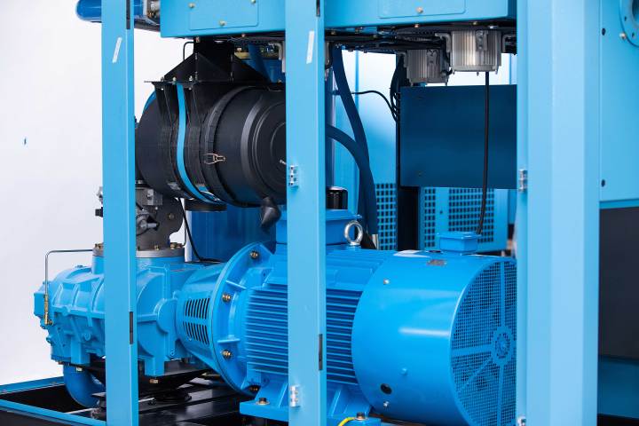 德拉戈空压机生产车间