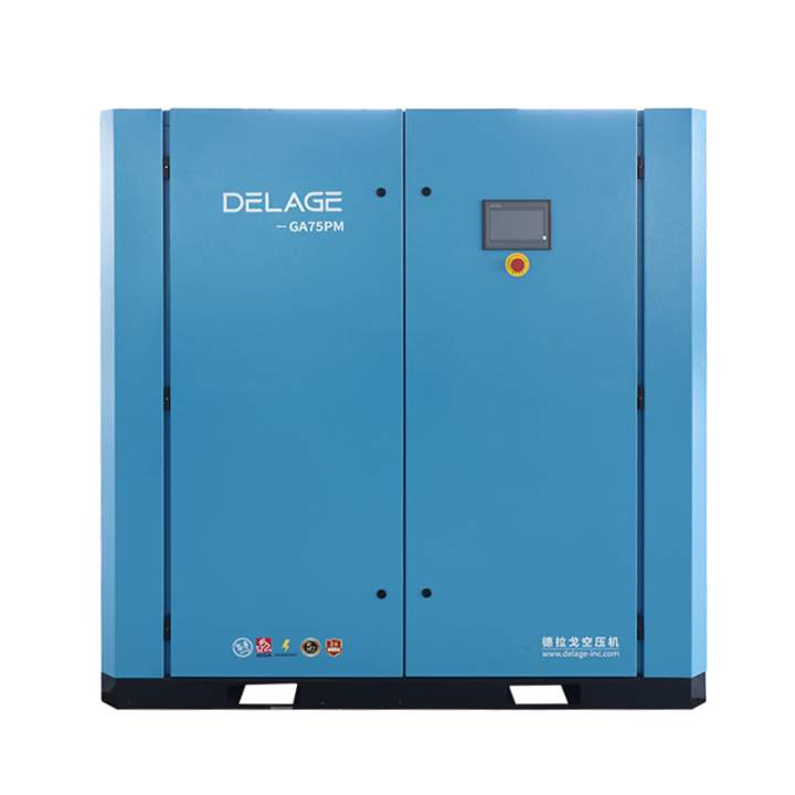 德拉戈空压机组装调试现场