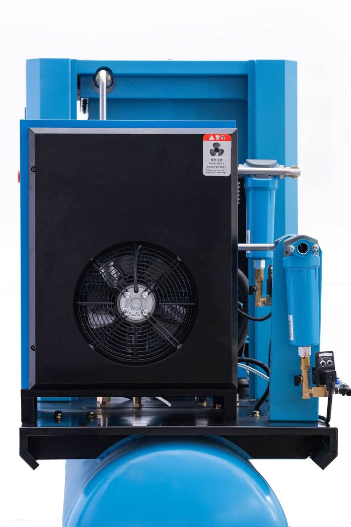 德拉戈空压机高效主机工作原理示意图