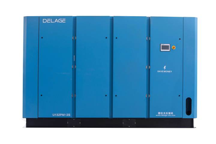 德拉戈空压机高效主机展示