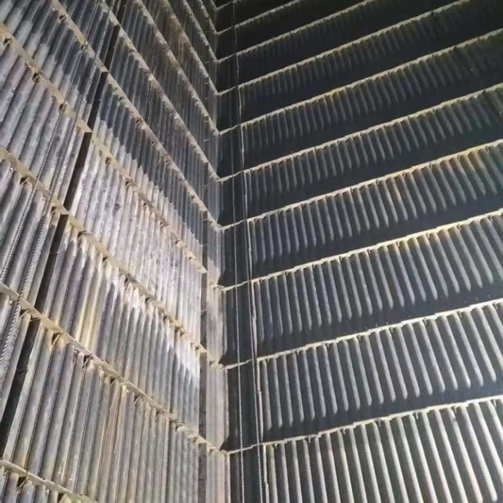 锅炉喷涂施工现场