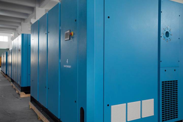 高压空压机生产车间