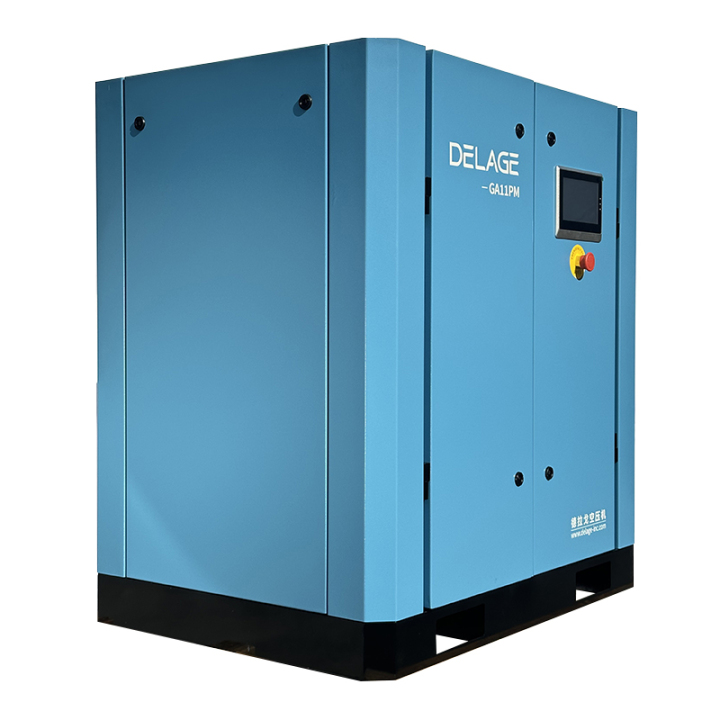 现代化空压机生产装配车间