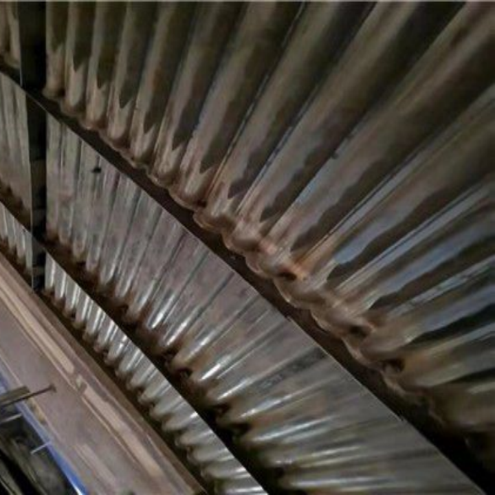 水冷壁喷涂技术展示