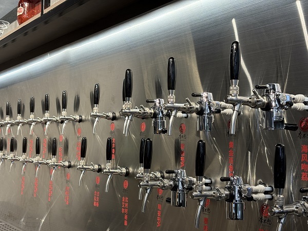 各类现打酒品展示