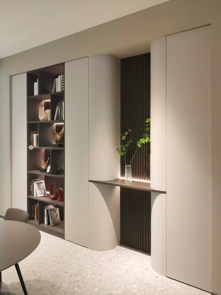 阳台柜安装实景