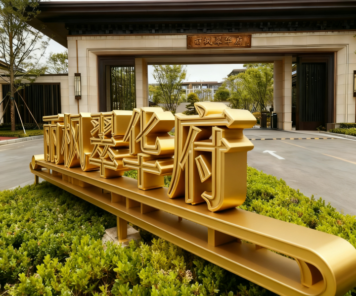 烤漆字工艺细节