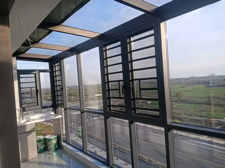 系统窗安装效果示意