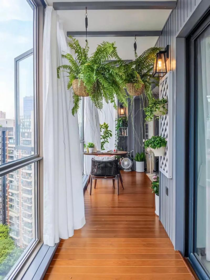 阳台改造材料展示