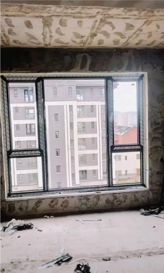 楼艺玻璃系统窗细节工艺特写