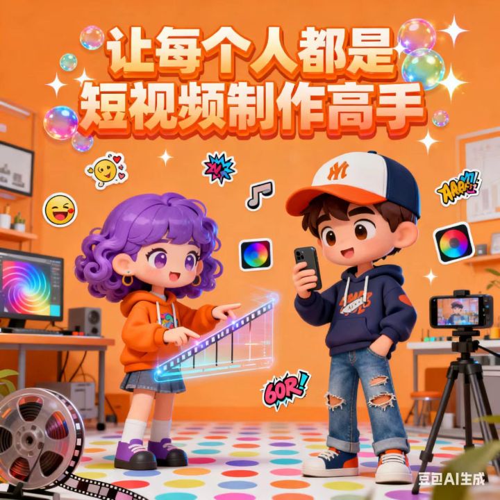 多元场景短视频高效生成