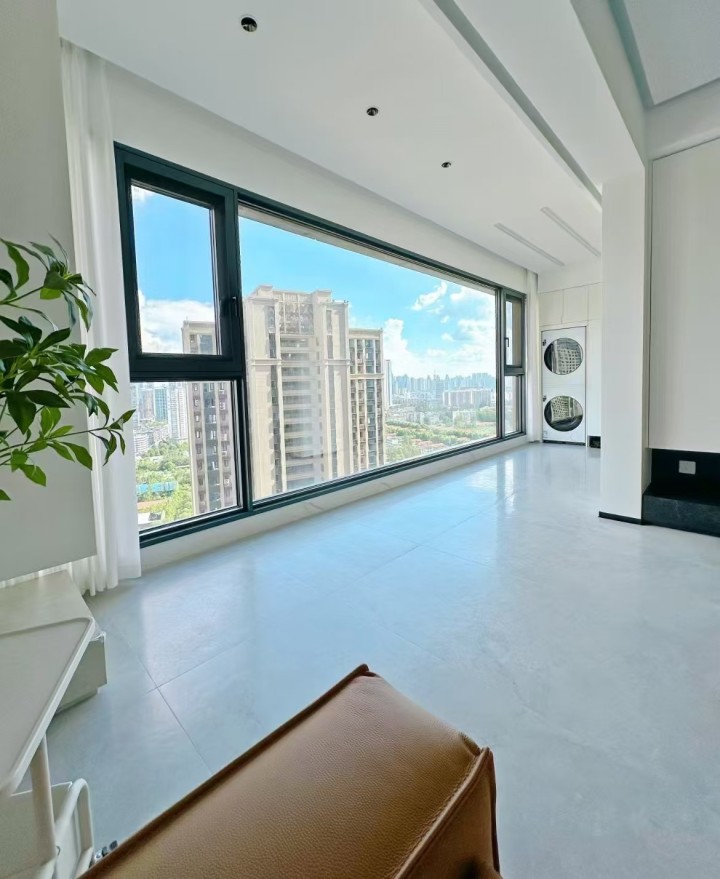 六轨极窄推拉窗细节特写