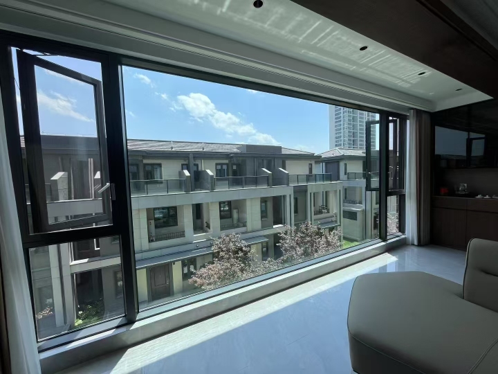 断桥铝系统窗安装效果