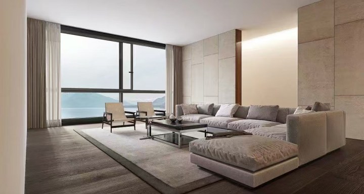 高端安全系统窗安装效果图