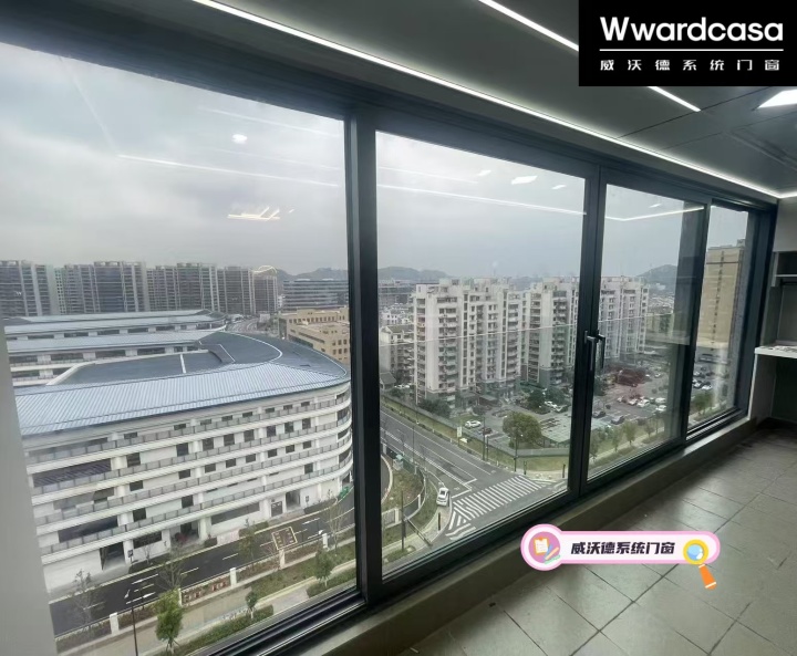 高端安全系统窗细节展示