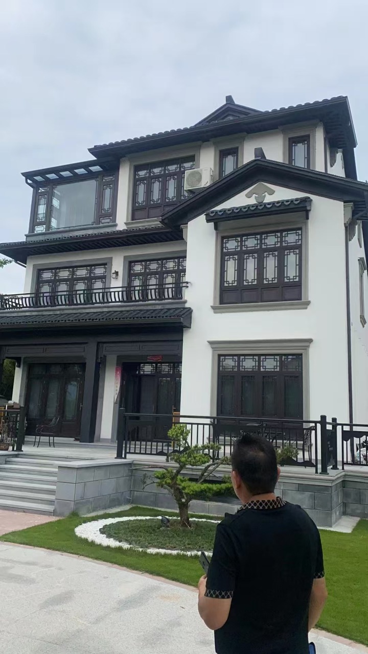 中式仿古平开门细节工艺展示