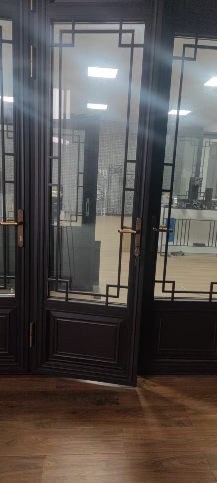 仿古中式大门细节工艺展示