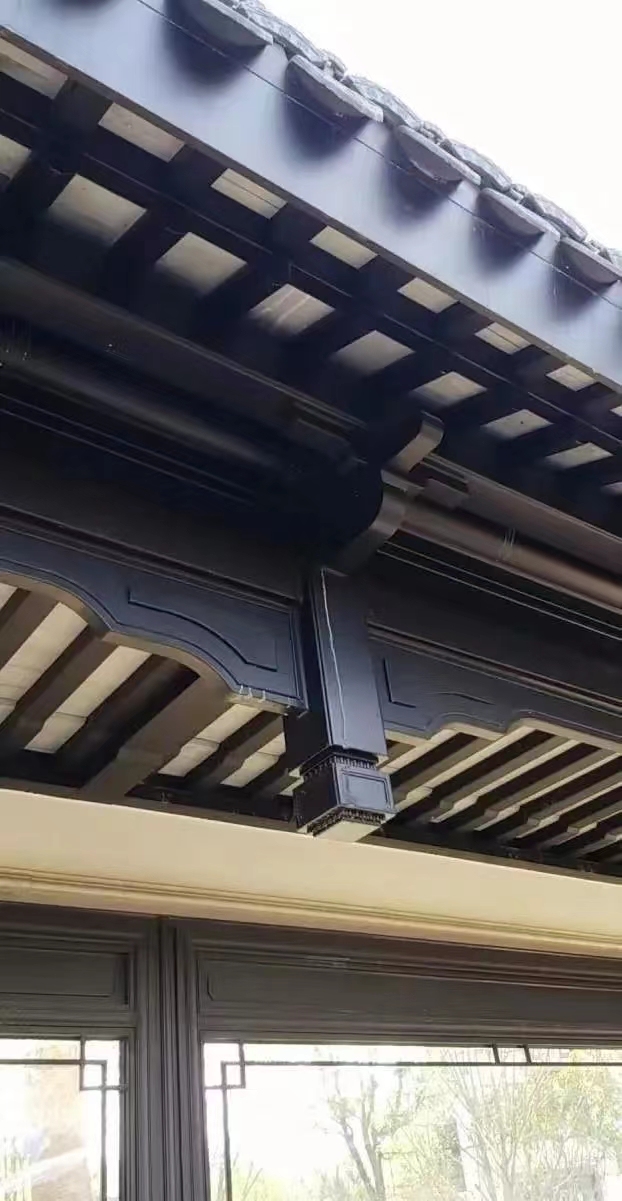 铝合金仿古构件精细工艺细节