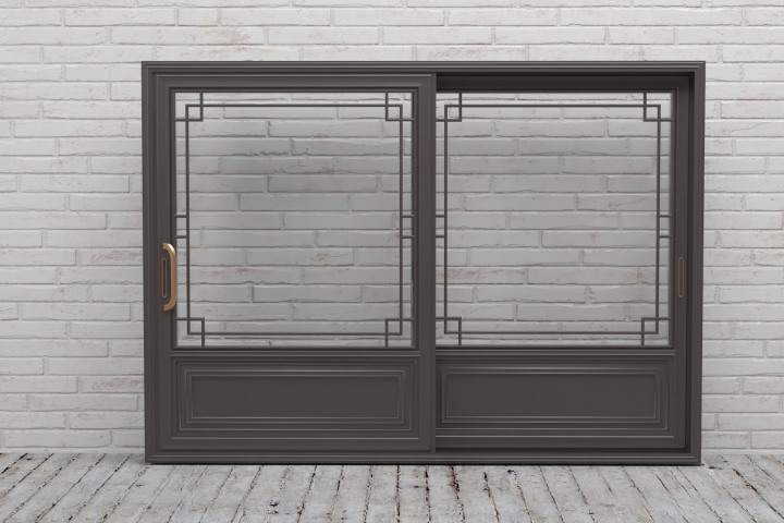 九久门窗仿古中式大门案例展示