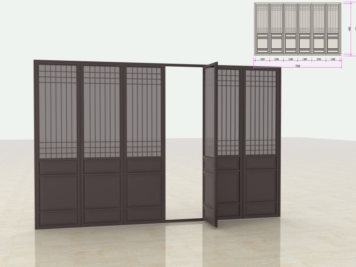 复古门窗安装实景案例