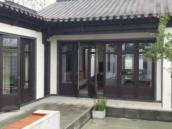 复古门窗安装实景案例