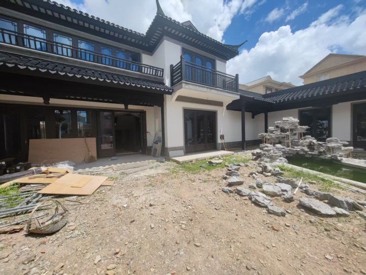 复古门窗整体家居效果